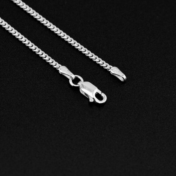 Cadena en Plata italiana 925 | Tejido Cubano | 60 CM de largo | 2 MM Ancho | CP0005 - Image 3