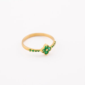 AOE10009 - ANILLO FLOR DE ESMERALDA - RF1350000