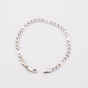 PO10009 - PULSERA DE ORO BLANCO 5X1 - G 5.497