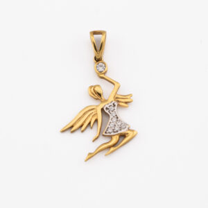 DO10049 - DIJE DE ANGEL EN ORO DE 18K - G 1.507