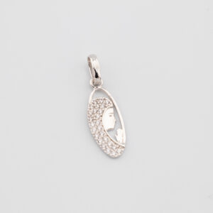 DO10006 - DIJE DE LA VIRGEN EN ORO DE 18K RODINADO - G 1.432