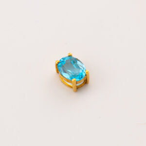 DOT1002 - DIJE DE TOPACIO OVALADO EN ORO 18K - G 1.911 - CTR400000