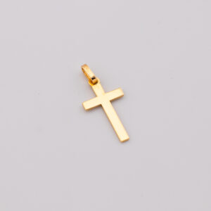 DO906 - DIJE DE CRUZ EN ORO DE 18K - G 0.481