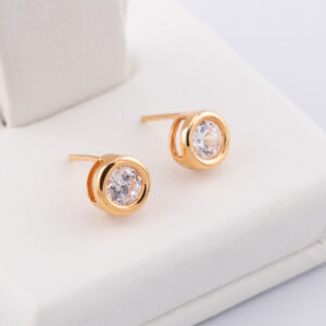 TO689 - TOPOS EN ORO ROSADO DE 18K - G 3.142