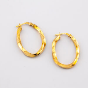 CNO113 - CANDONGAS DE ORO MELCOCHA FACETADO - G 2.747