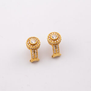 XO1 - ARETES EN ORO DE 18K - G 5.855