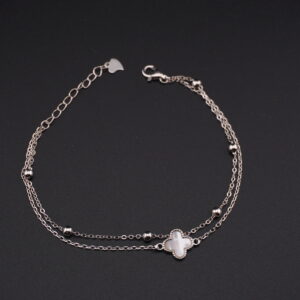 PP6 - Pulsera Doble VC con piedra de Nacar - Rodinada - RF45