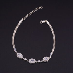 PP12 - PULSERA DE PLATA OVALOS - G 4.160