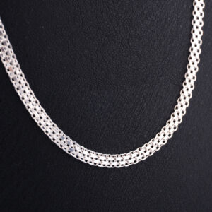 CP5 - CADENA DE PLATA ESLABON LARGO - 4.6MM - 60CM - G 13.927