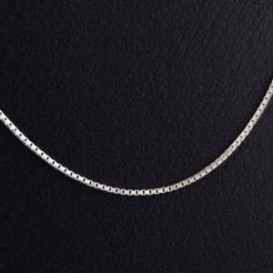 CP12 - CADENA DE PLATA VENECIANA- 0.9 MM - 50CM - G 1.888