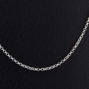 CP13 - CADENA DE PLATA ESLABON REDONDO- 1.5 MM - 45CM - G 2.00