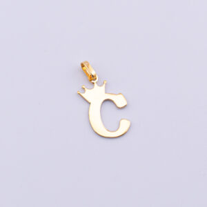 DO14-2 - DIJE EN ORO LETRA C - G 0.423