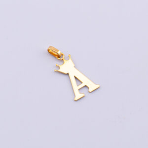 DO14-1 - DIJE EN ORO LETRA A - G 0.419