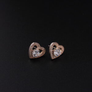 JXP4 - JUEGO DE PLATA - ARETES Y DIJE - G 4.6