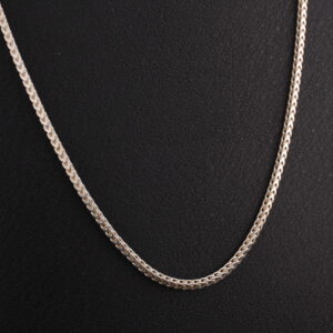 CP28 - CADENA DE PLATA - 50CM - G 8.7